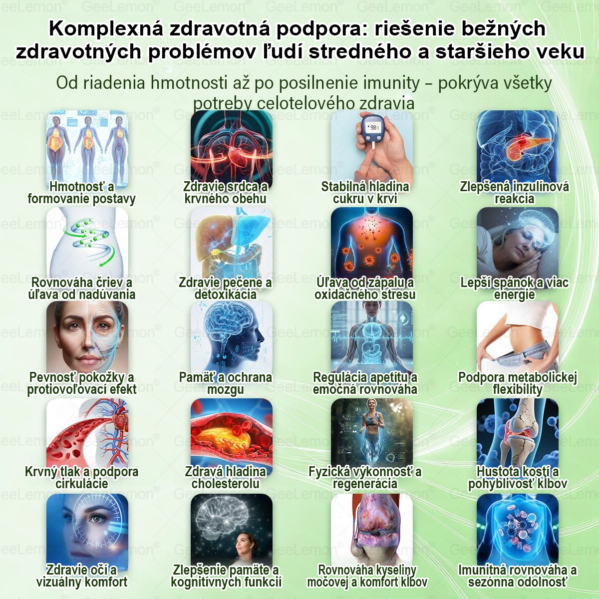 𝐆𝐞𝐞𝐋𝐞𝐦𝐨𝐧® 🎉𝐆𝐥𝐮𝐦𝐚𝐬𝐞𝐭𝐢𝐝𝐚 8 v 1 Náplast s Nano Mikroihličkami na Chudnutie a Zdravie ✅ (Iba raz denne, viditeľné zmeny za 7 dní) Pre obezitu, kardiovaskulárne zdravie, cukrovku, spánkovú apneu, štítnu žľazu, črevné zdravie, kĺbové problémy a ďalšie