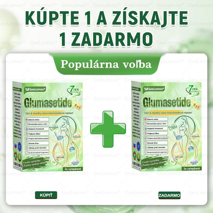 𝐆𝐞𝐞𝐋𝐞𝐦𝐨𝐧® 🎉𝐆𝐥𝐮𝐦𝐚𝐬𝐞𝐭𝐢𝐝𝐚 8 v 1 Náplast s Nano Mikroihličkami na Chudnutie a Zdravie ✅ (Iba raz denne, viditeľné zmeny za 7 dní) Pre obezitu, kardiovaskulárne zdravie, cukrovku, spánkovú apneu, štítnu žľazu, črevné zdravie, kĺbové problémy a ďalšie