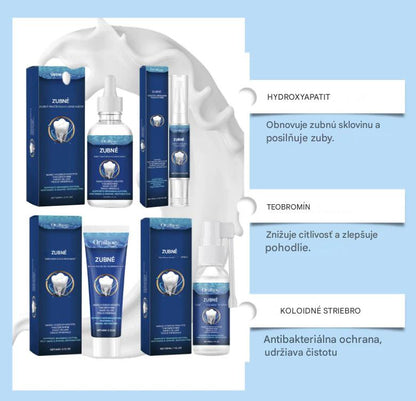 🦷 Limitovaná ponuka【🎁📿Ružový náhrdelník zadarmo🎁】— Sada na dennú starostlivosť o ústnu dutinu (štyri kusy)