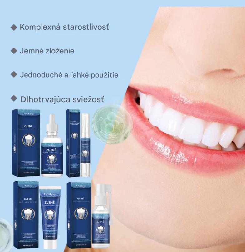 🦷 Limitovaná ponuka【🎁📿Ružový náhrdelník zadarmo🎁】— Sada na dennú starostlivosť o ústnu dutinu (štyri kusy)