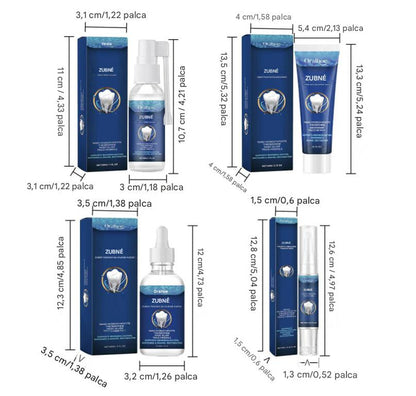 🦷 Limitovaná ponuka【🎁📿Ružový náhrdelník zadarmo🎁】— Sada na dennú starostlivosť o ústnu dutinu (štyri kusy)