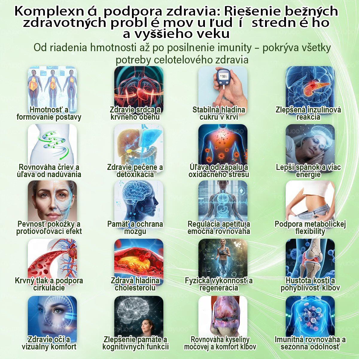 Oficiálny e-shop | 🌿🌿 𝐓𝙖𝙮𝒖𝙤𝙤® 𝑴𝒐𝒓𝒊𝒏𝒈𝒂 · 𝘽𝙚𝙧𝙗𝙚𝙧í𝙣 × 𝑵𝑨𝑫 + 𝐍𝐚𝐧𝐨 𝒎𝒊𝒌𝒓𝒐𝒊𝒉𝒍𝒊č𝒌𝒐𝒗á 𝙣á𝙥𝙡𝙖𝙨ť 𝙣𝙖  𝒑𝒐𝒅𝒑𝒐𝒓𝒖  𝐜𝐡𝐮𝐝𝐧𝐮𝐭𝐢𝐚 𝐚 𝙯𝙙𝙧𝙖𝙫𝙞𝙖 𝒕𝒓á𝒗𝒊𝒂𝒄𝒆𝒉𝒐 𝐬𝐲𝐬𝐭é𝐦𝐮🇸🇰 (Stačí raz denne — prvé viditeľné zmeny už po 7 dňoch) ✅ Komplexná podpora formovania postavy