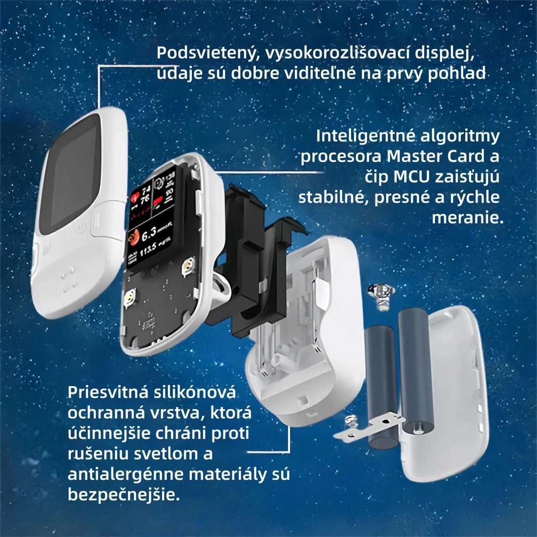 2026🔥Nový neinvazívny inteligentný glukomer Omron™🔥Vyrobený v USA🔥