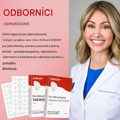 KUBOZN® Nano-mikroihličkové náplasti na odstraňovanie kožných bradavíc✨