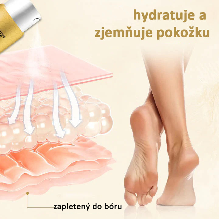 Hojivý sprej s včelím jedom Cvreoz® na hojenie a regeneráciu rán na rukách a nohách🌿
